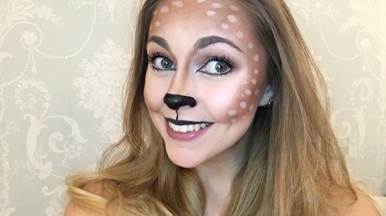 Deer Halloween Makeup |
